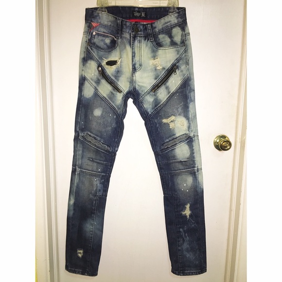 Square Zero Other - Distressed Denim